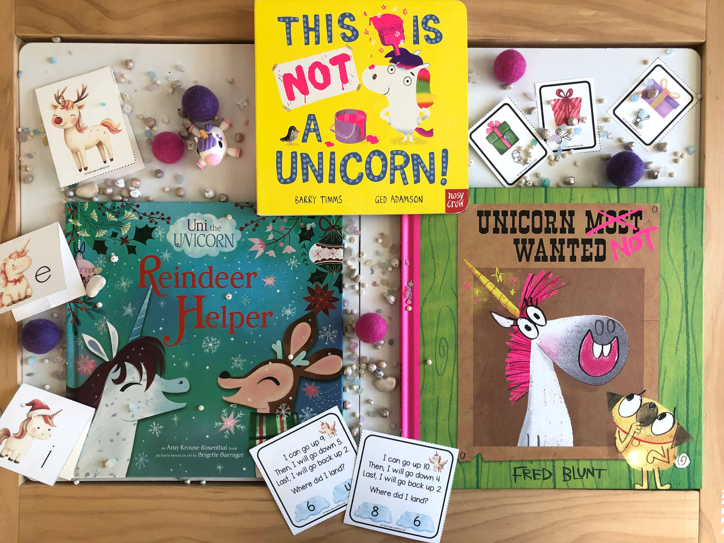 Unicorn Christmas:Math Games