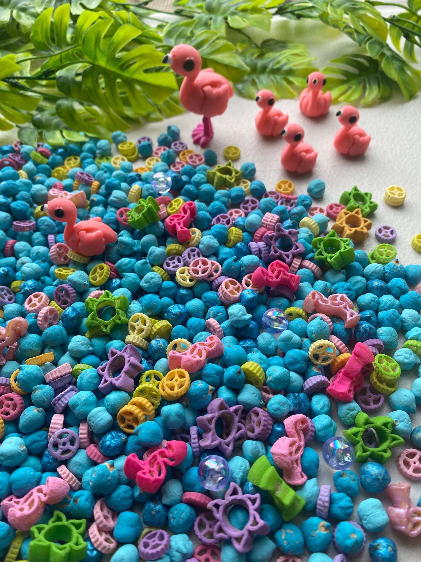 Flamingo Pool Party Sensory Mix