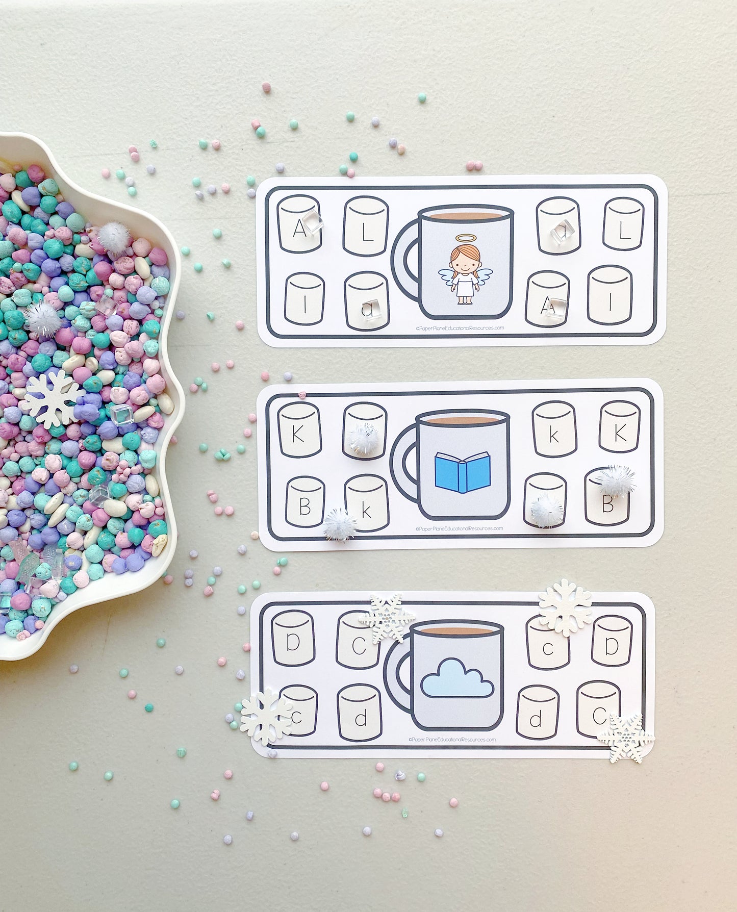 Penguin Party Phonics and STEM Bundle