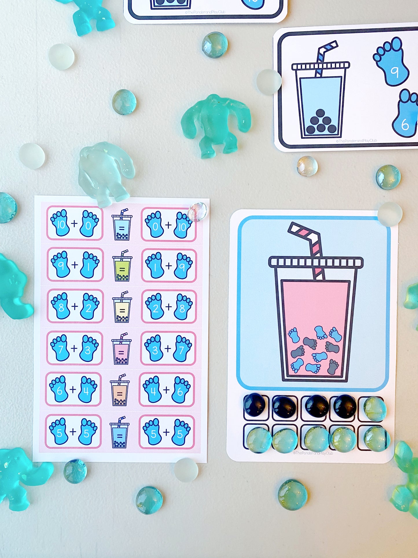 🧋Yet-Tea “Make Ten” Games