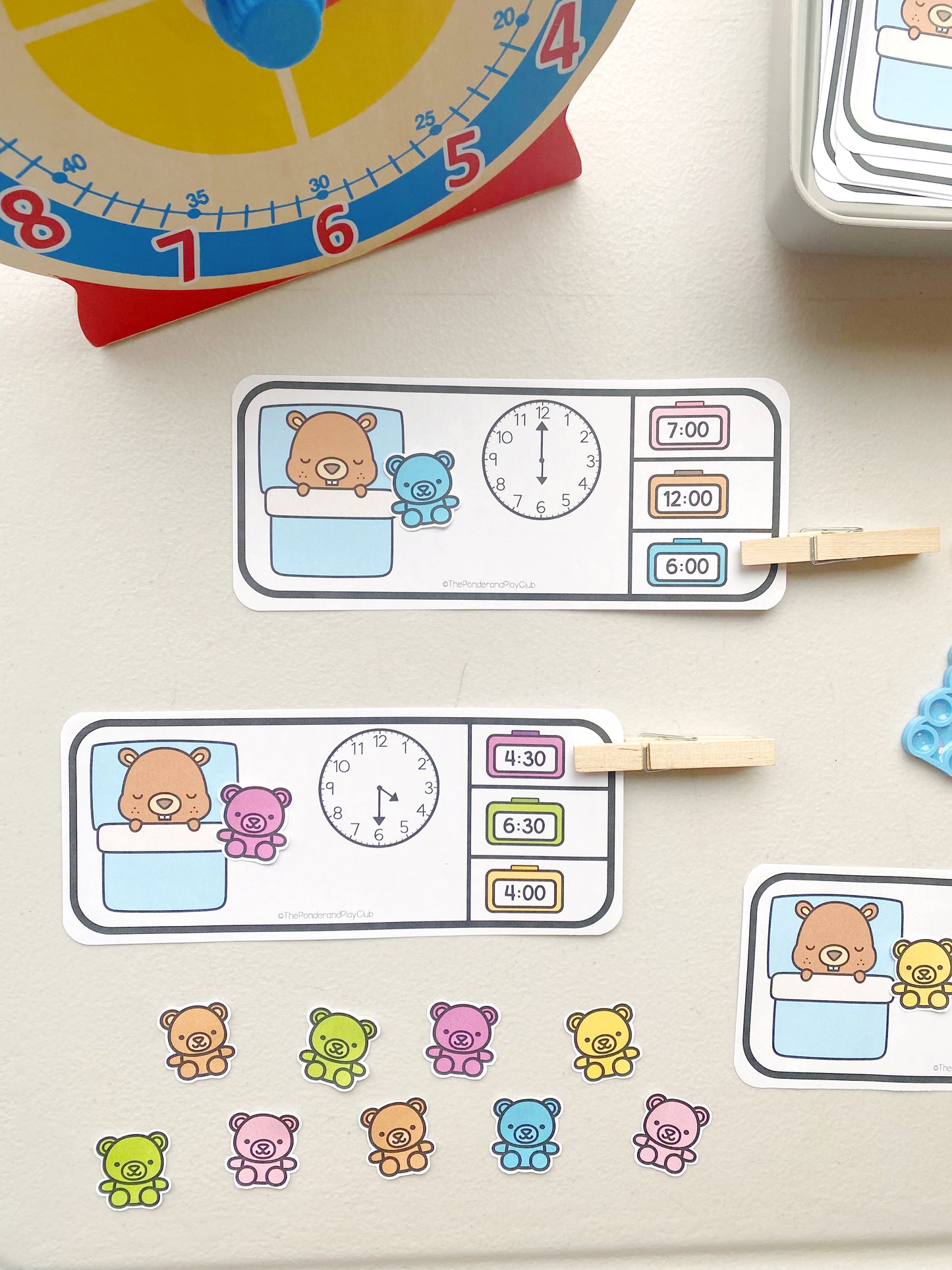 Wake Up, Ground Hog: Time Telling and Color Matching