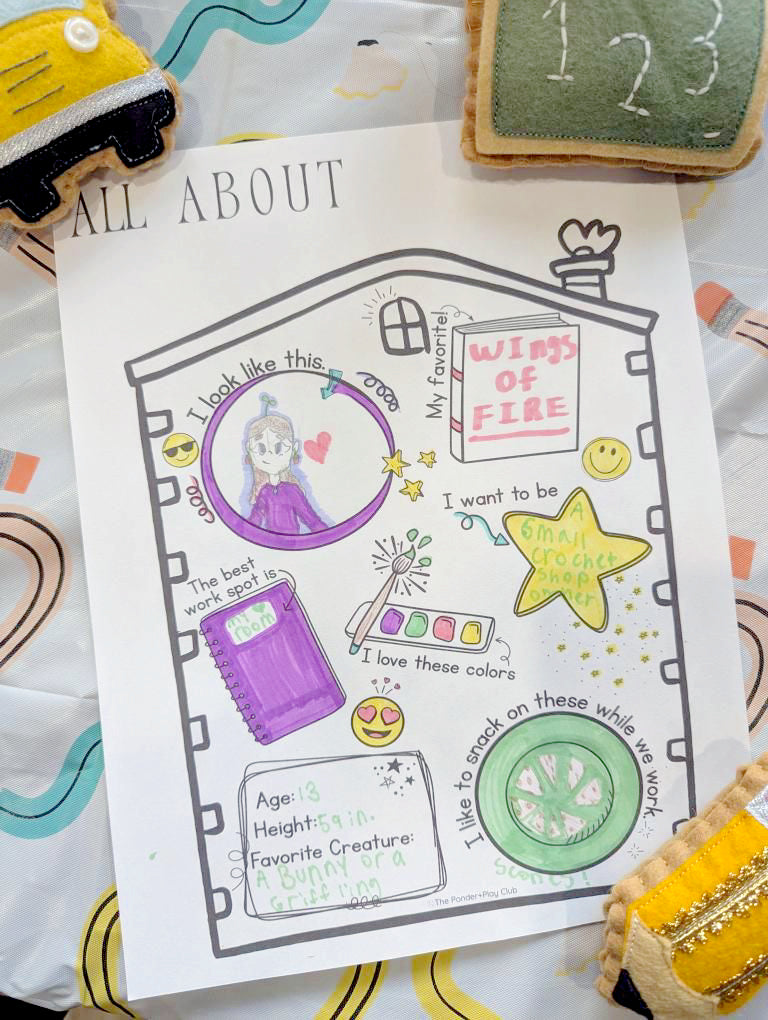 All About Me: Homeschool Edition