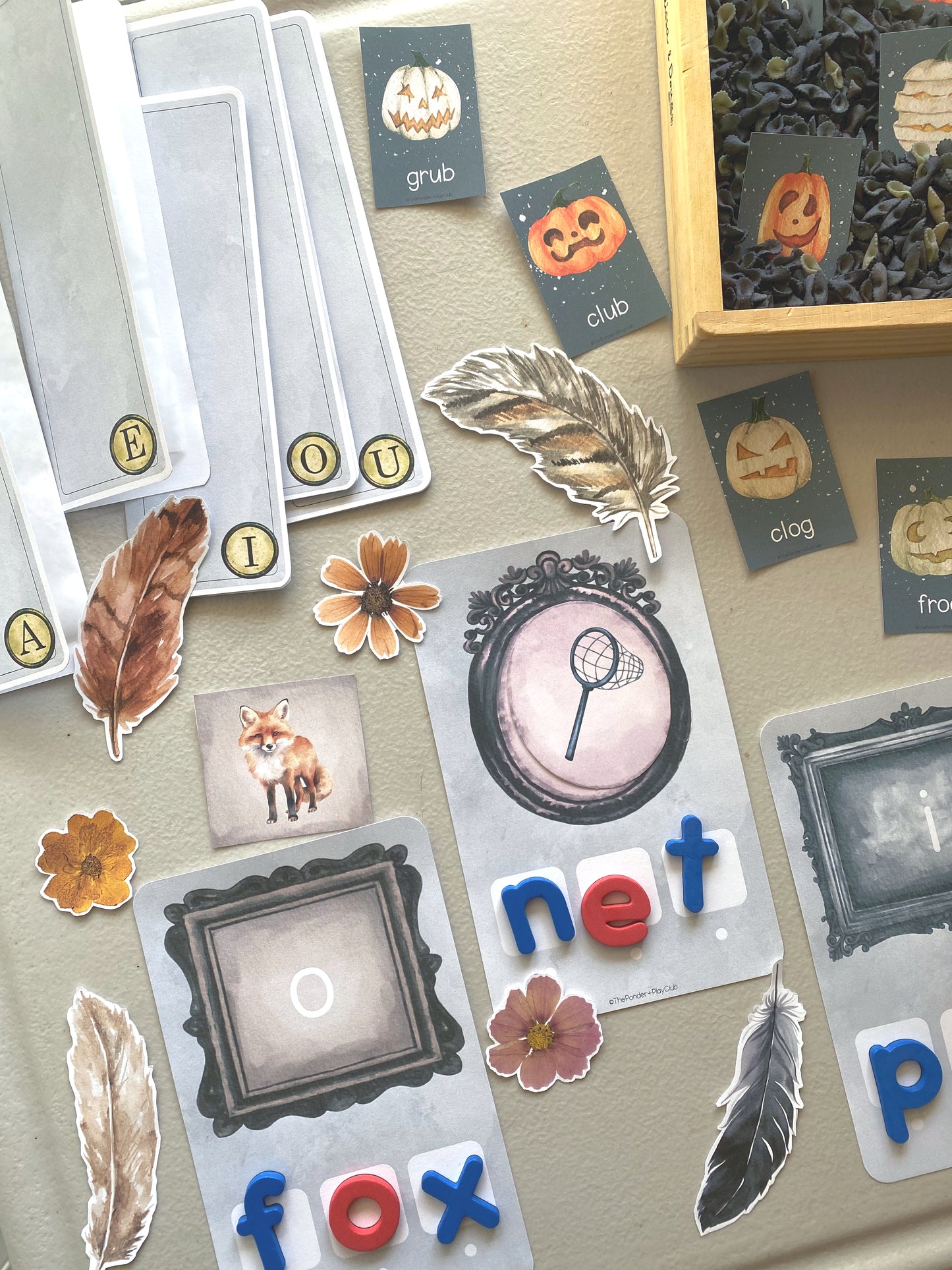 Moody Halloween Phonics and STEM Bundle