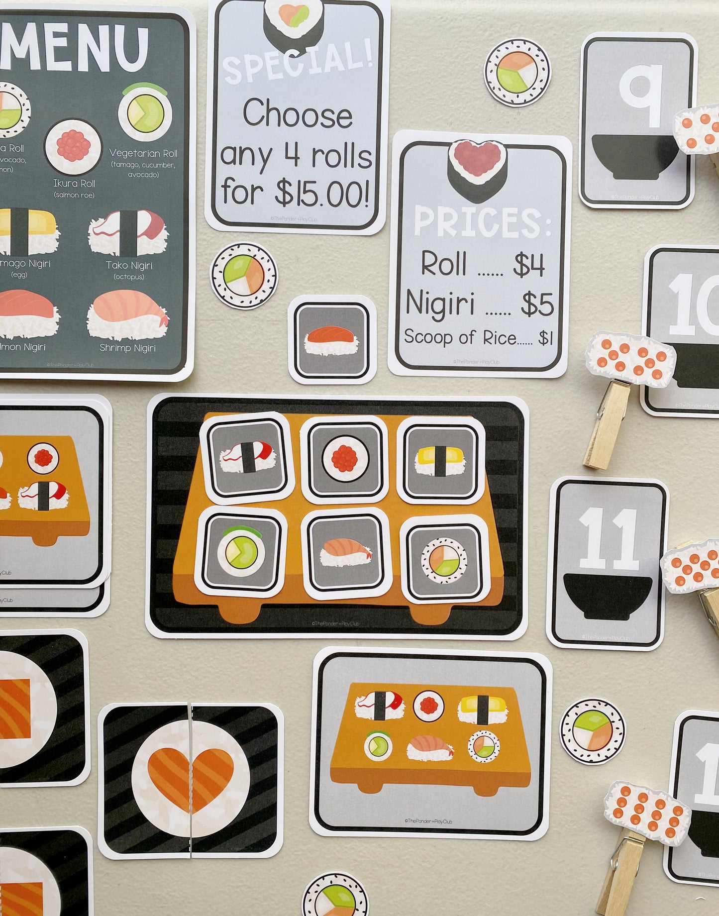 Sushi Shop Play+Learn