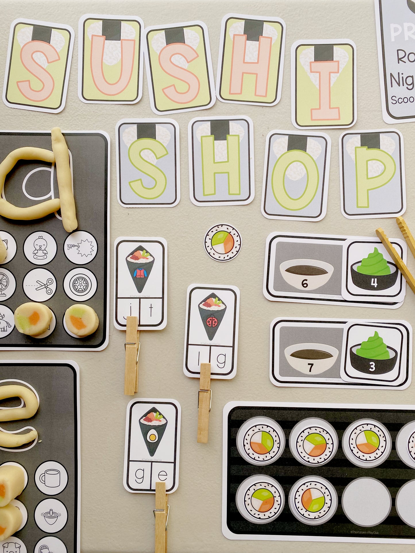 Sushi Shop Play+Learn