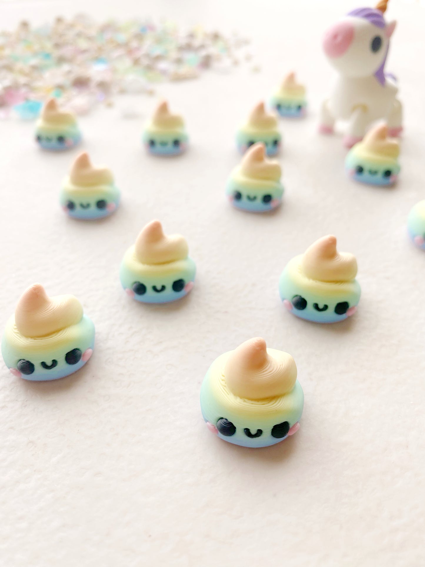 10 Unicorn Rainbow 💩 Counters