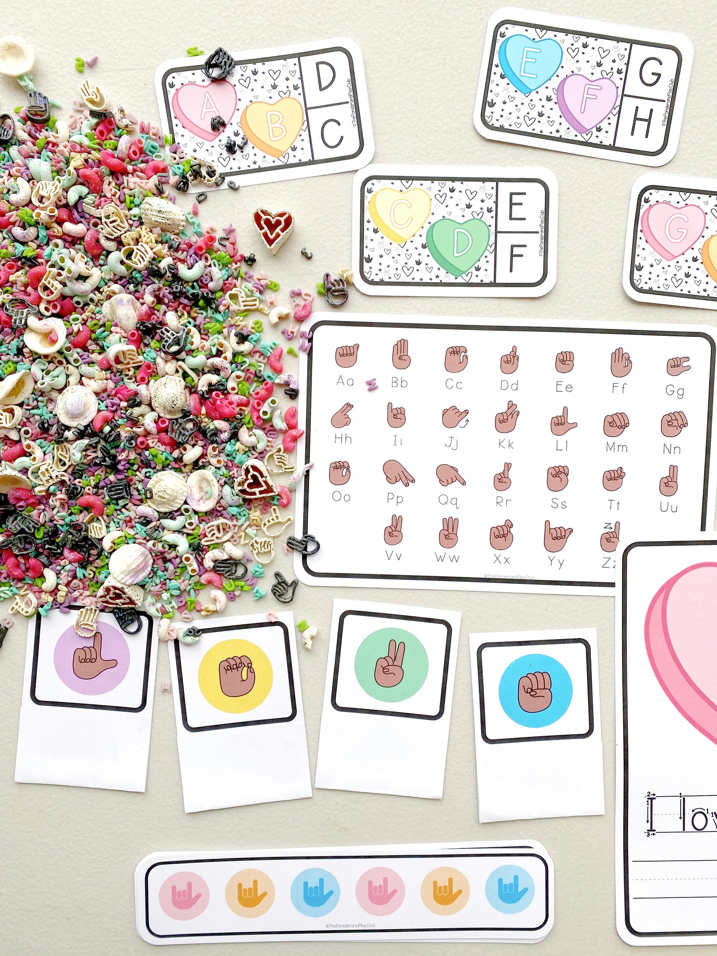 Hearts and Hands Sensory Mix