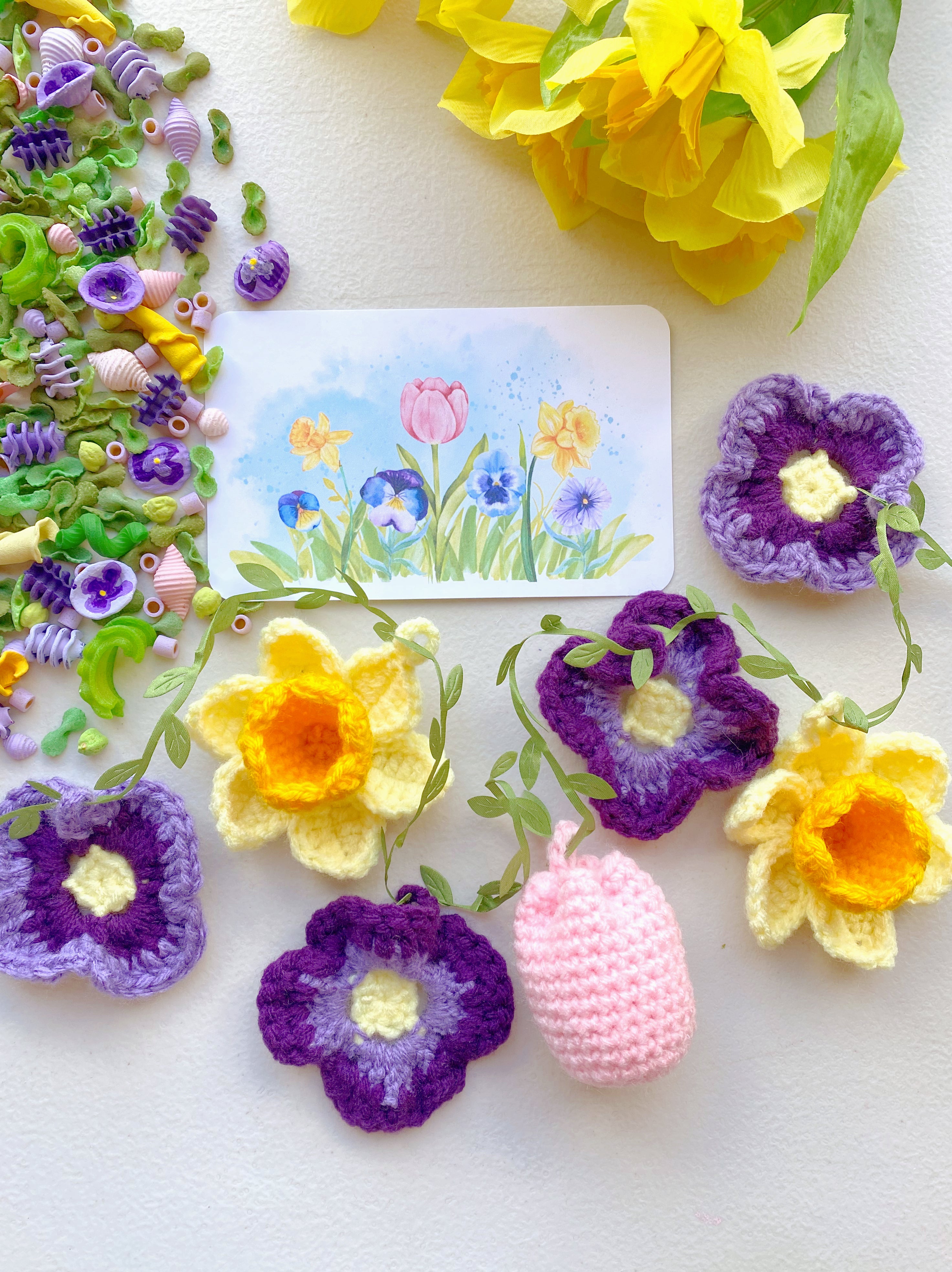 Spring Flowers STEM Garland Making Kit – Paper Plane Educational Resources