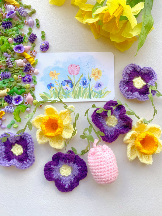 Spring Flowers STEM Garland Making Kit