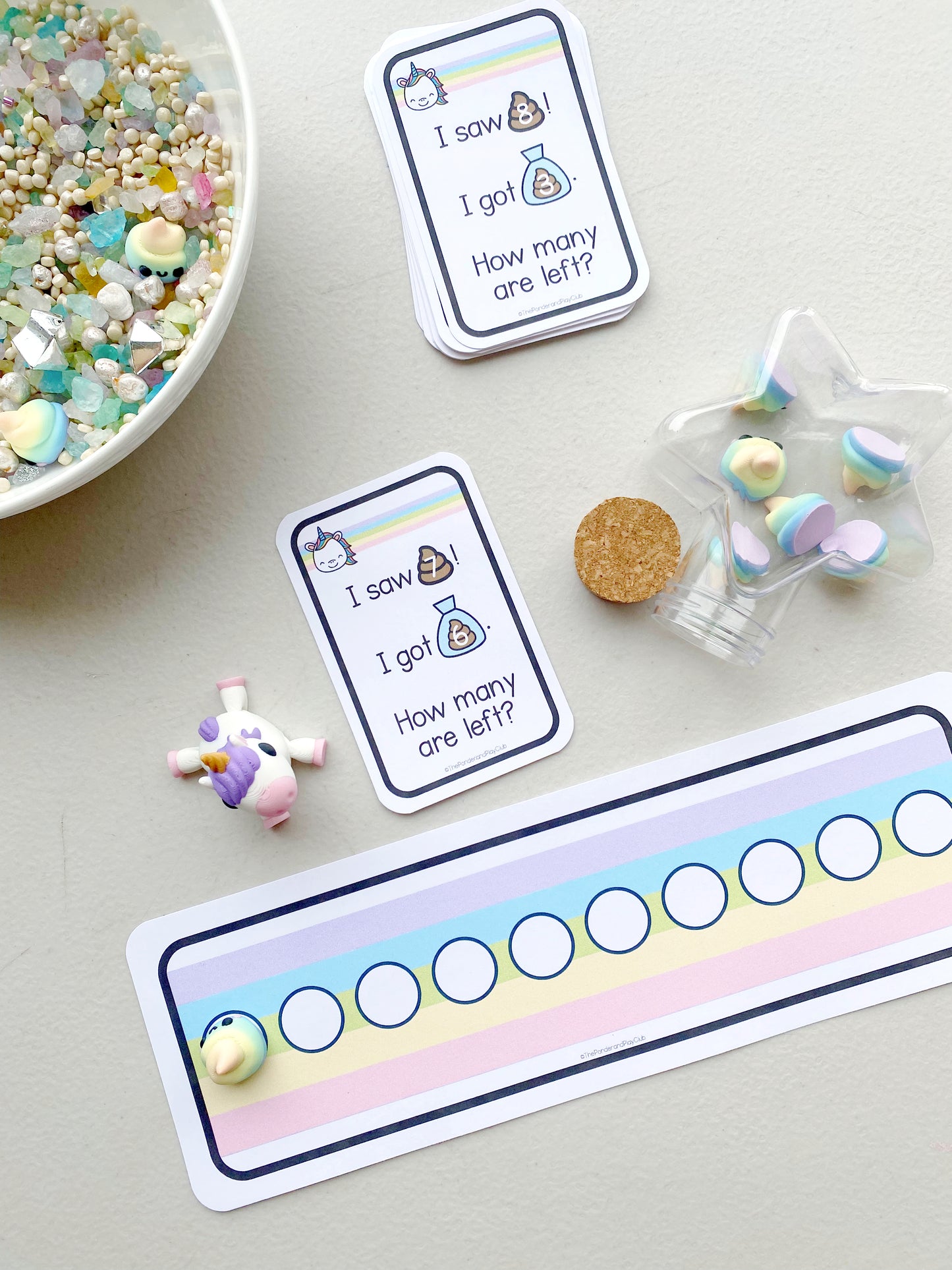 Unicorns and Rainb💩ws Ponder+Play Box