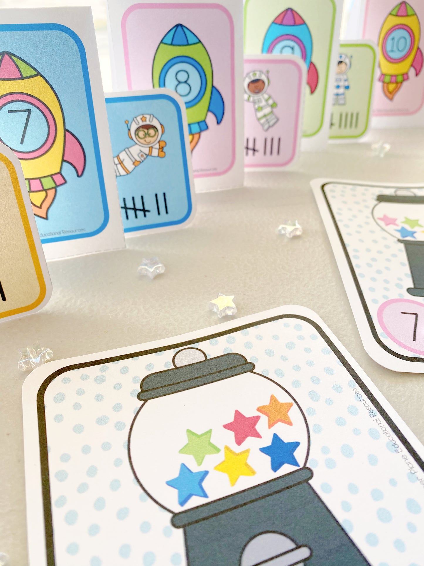 Stars and Rockets STEM and Phonics Printable