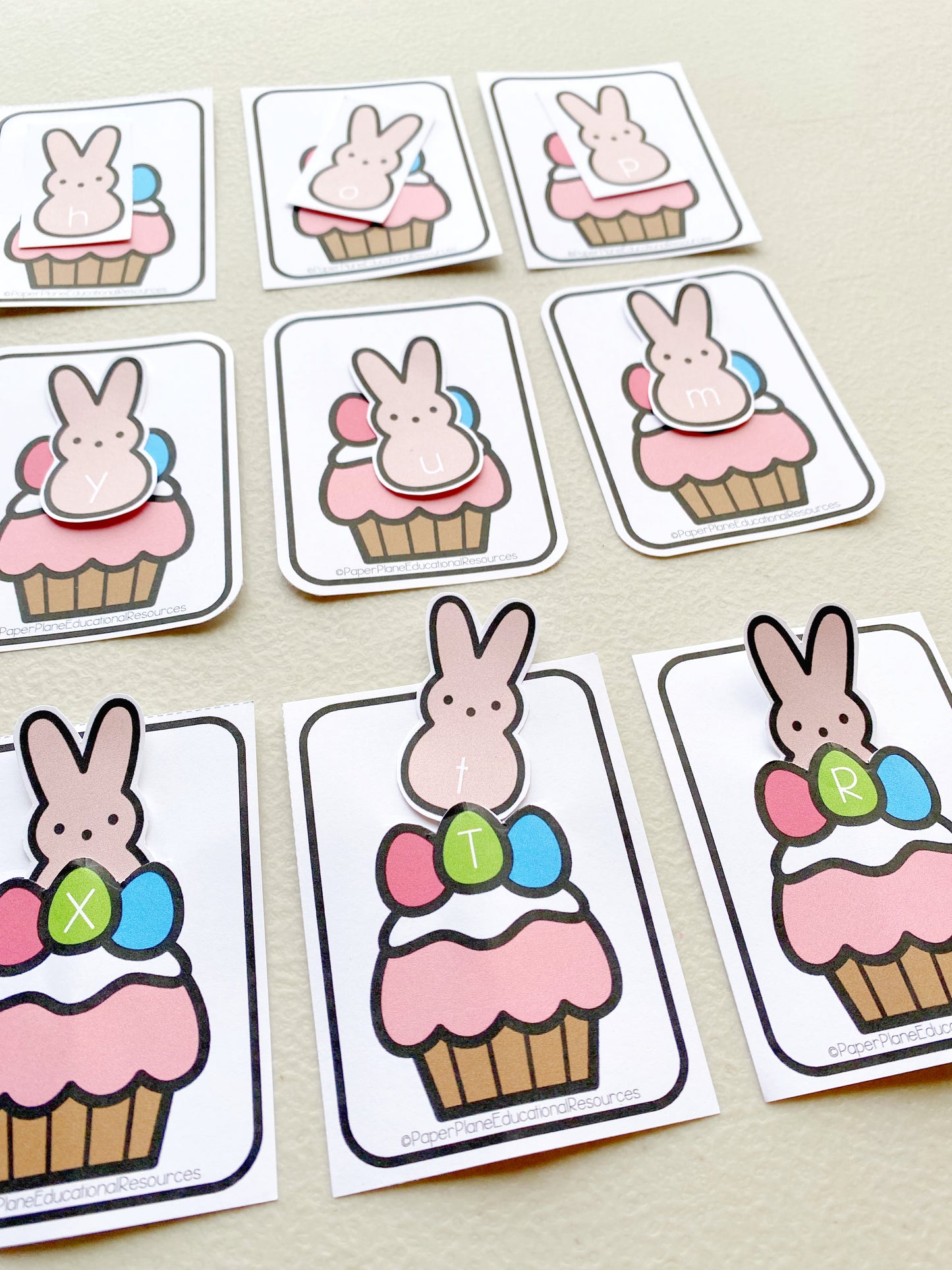 Marshmallow Bunny Manipulatives