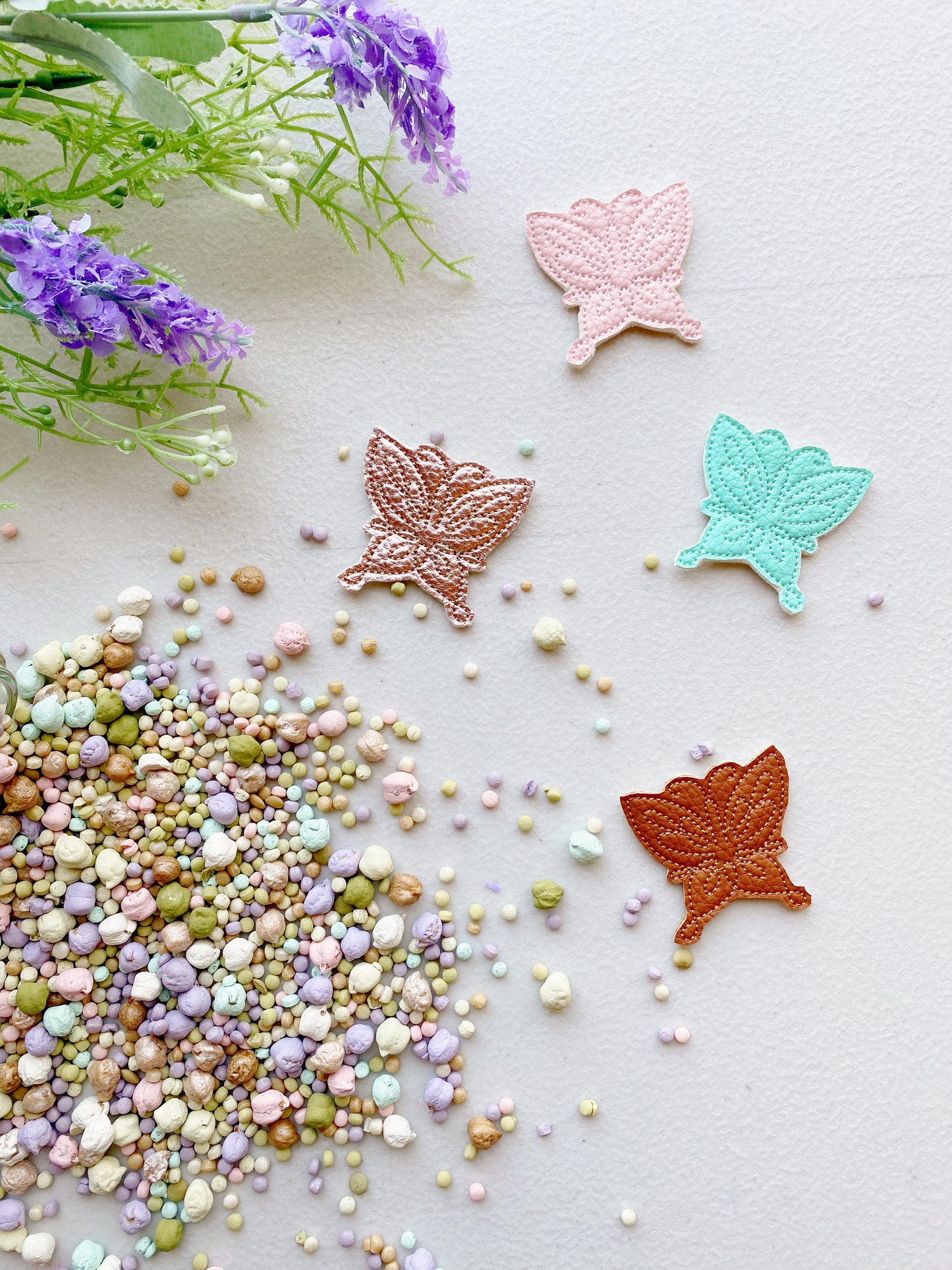 12 Butterfly Manipulatives