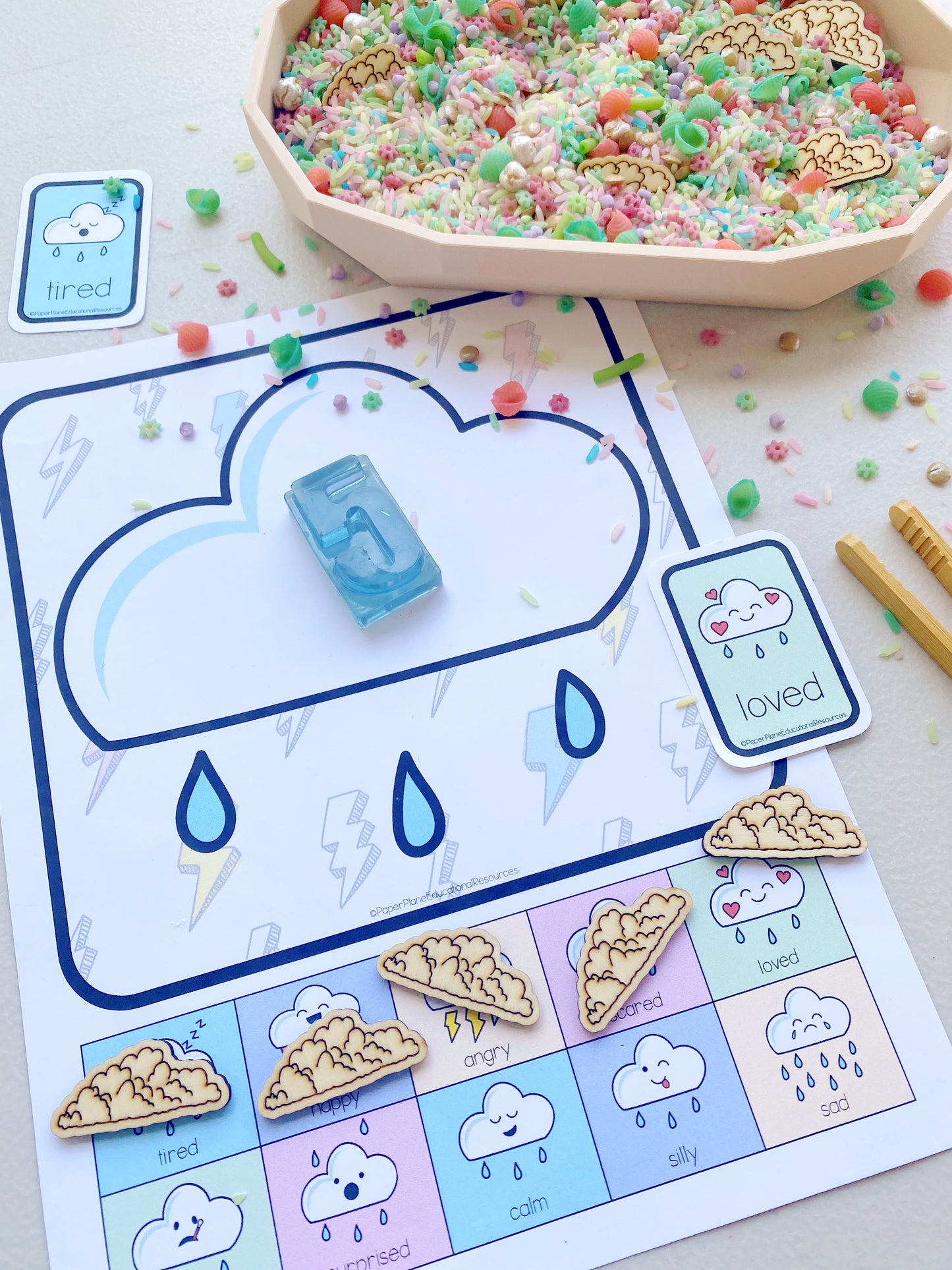 Thunder Storms Printable Activity Bundle