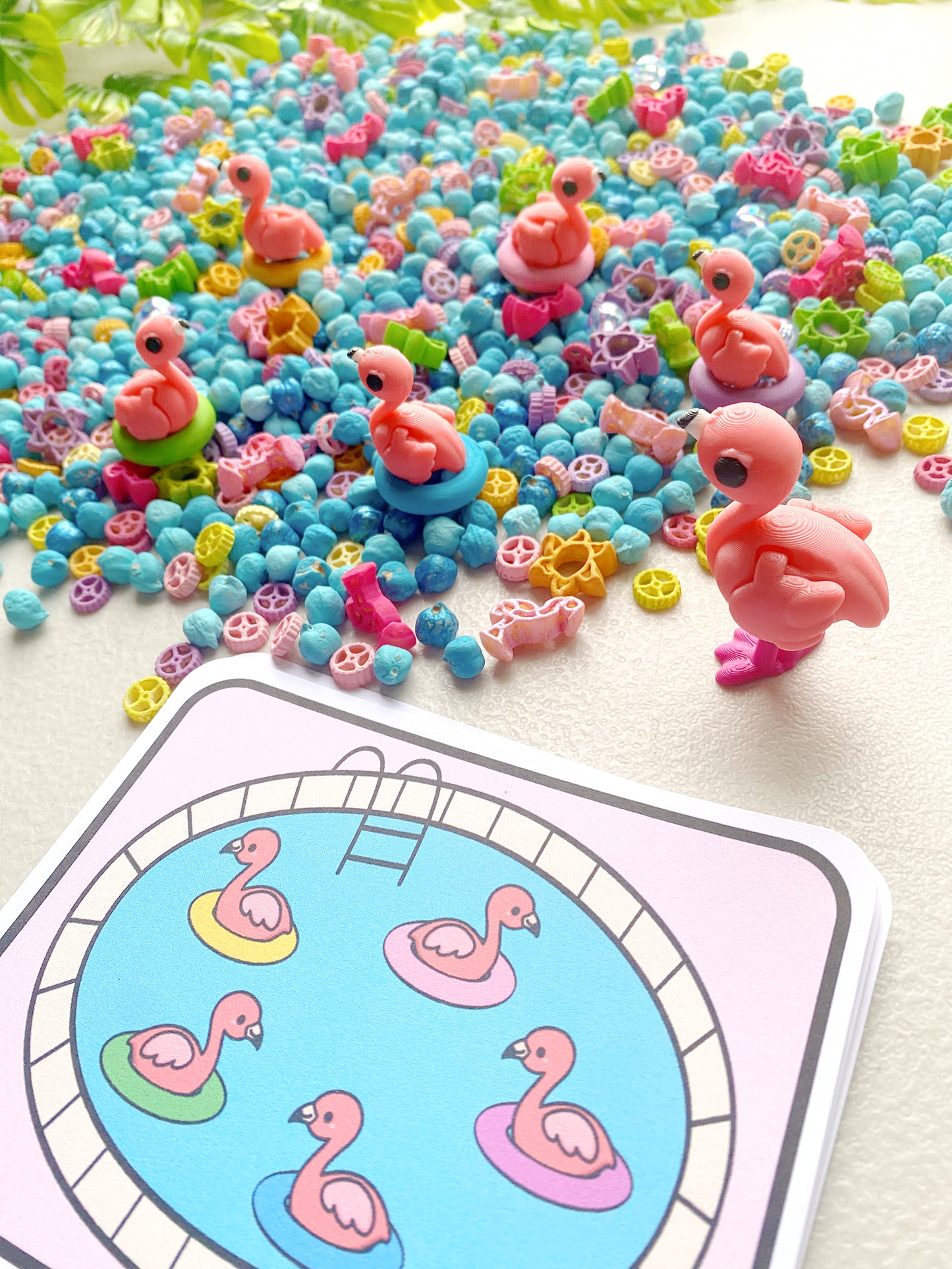 Flamingo Pool Party Ponder+Play Kit