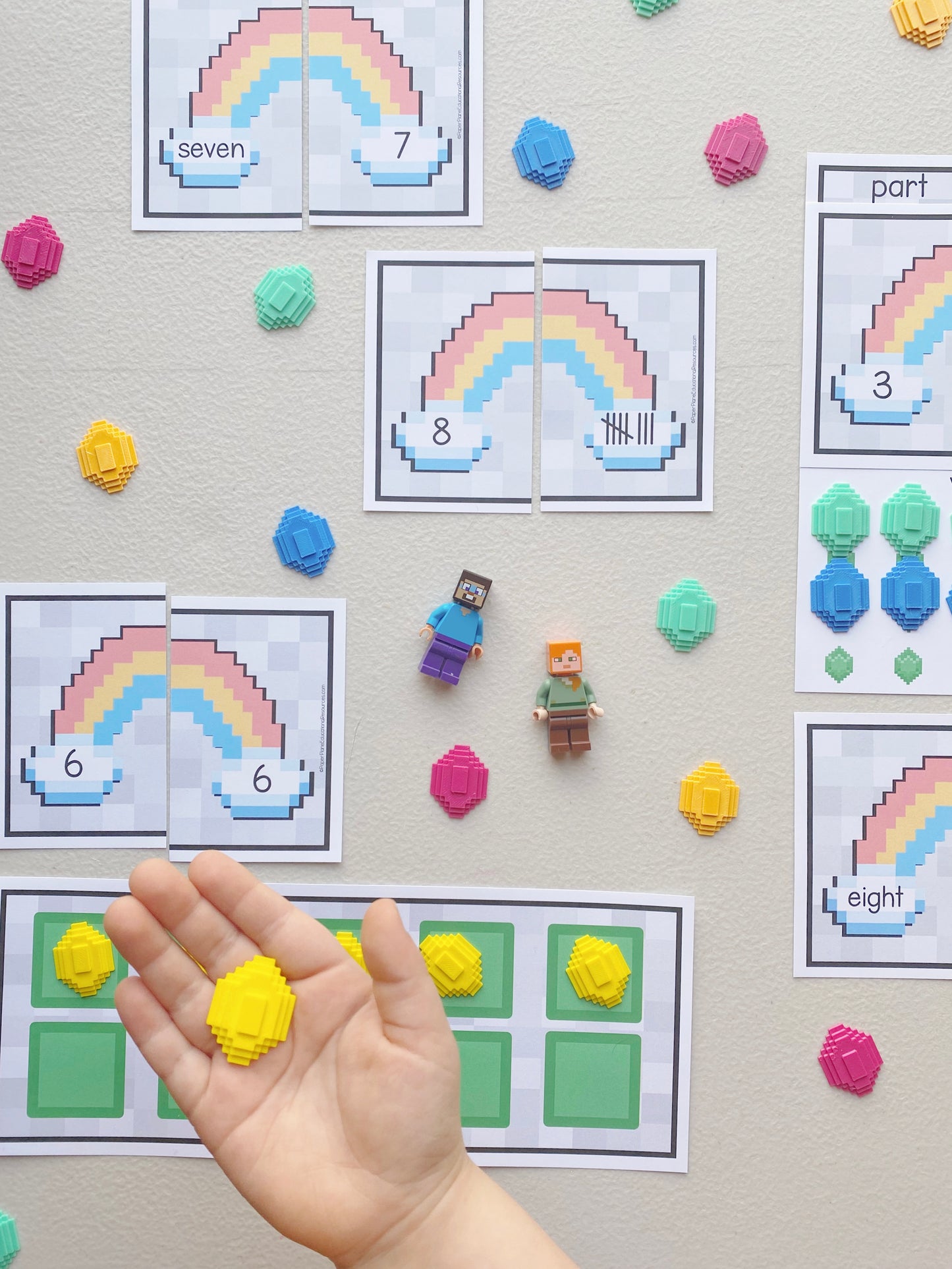 Pixel Coin Counting Game