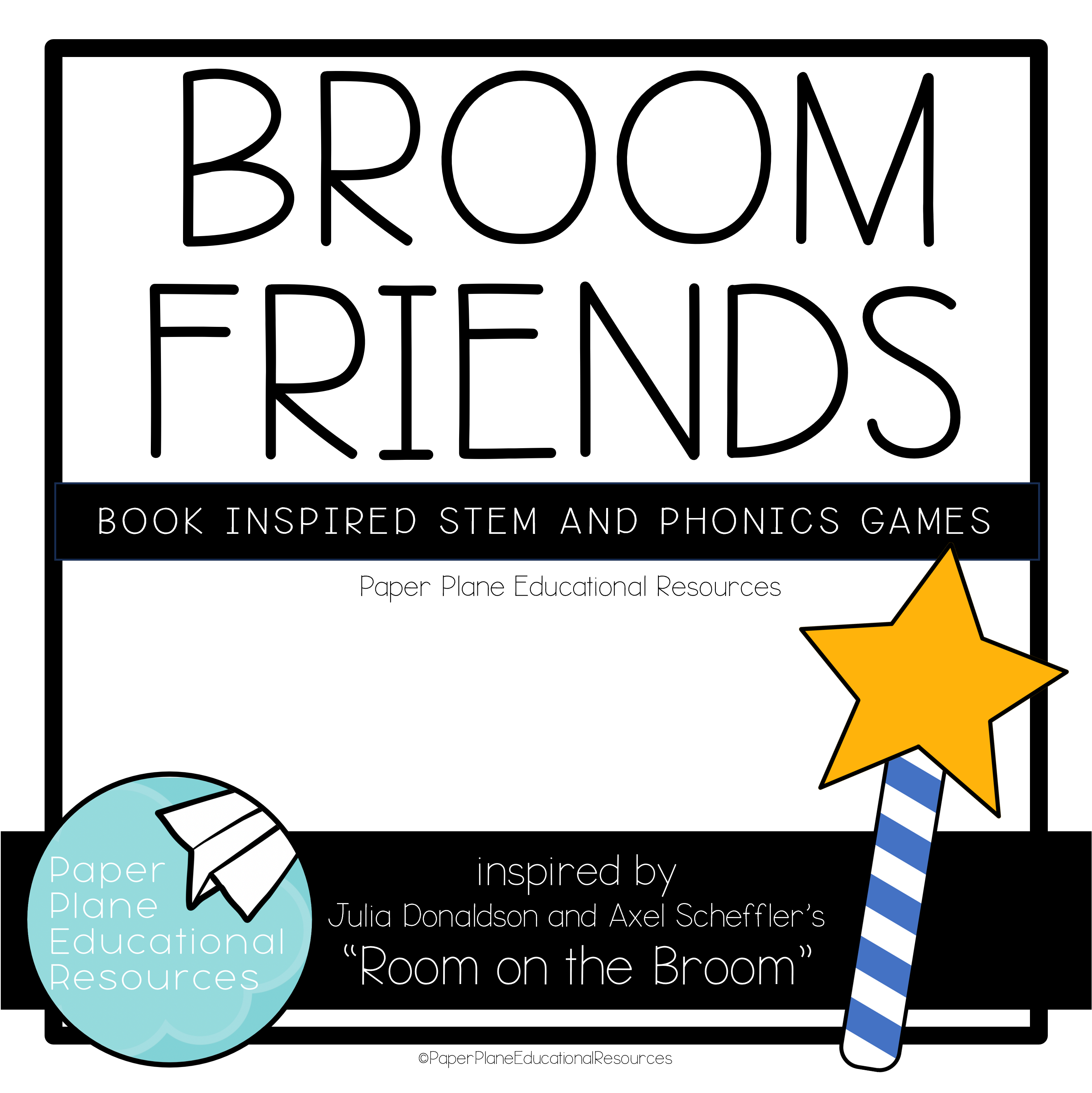Broom Friends STEM, Phonics, and Social-Emotional Skill Building Bundl ...