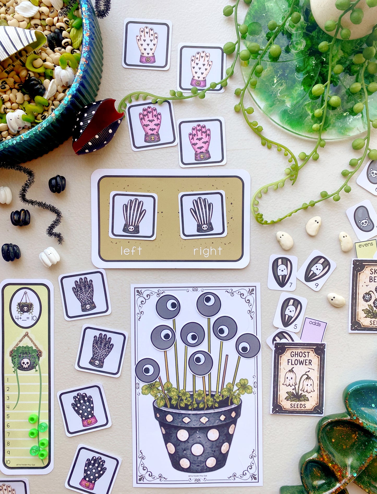 Poison Garden STEM printable bundle