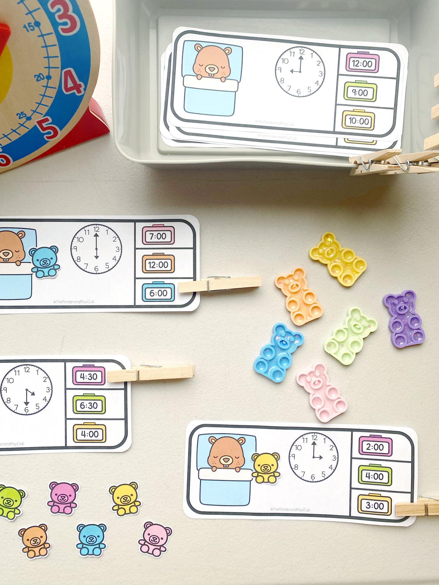 Wake Up, Ground Hog: Time Telling and Color Matching