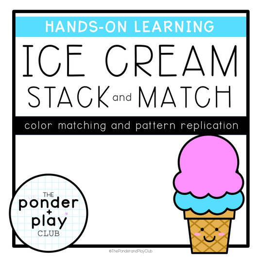 Ice Cream Stack+Match