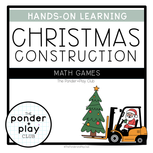 Christmas Construction: Math Games