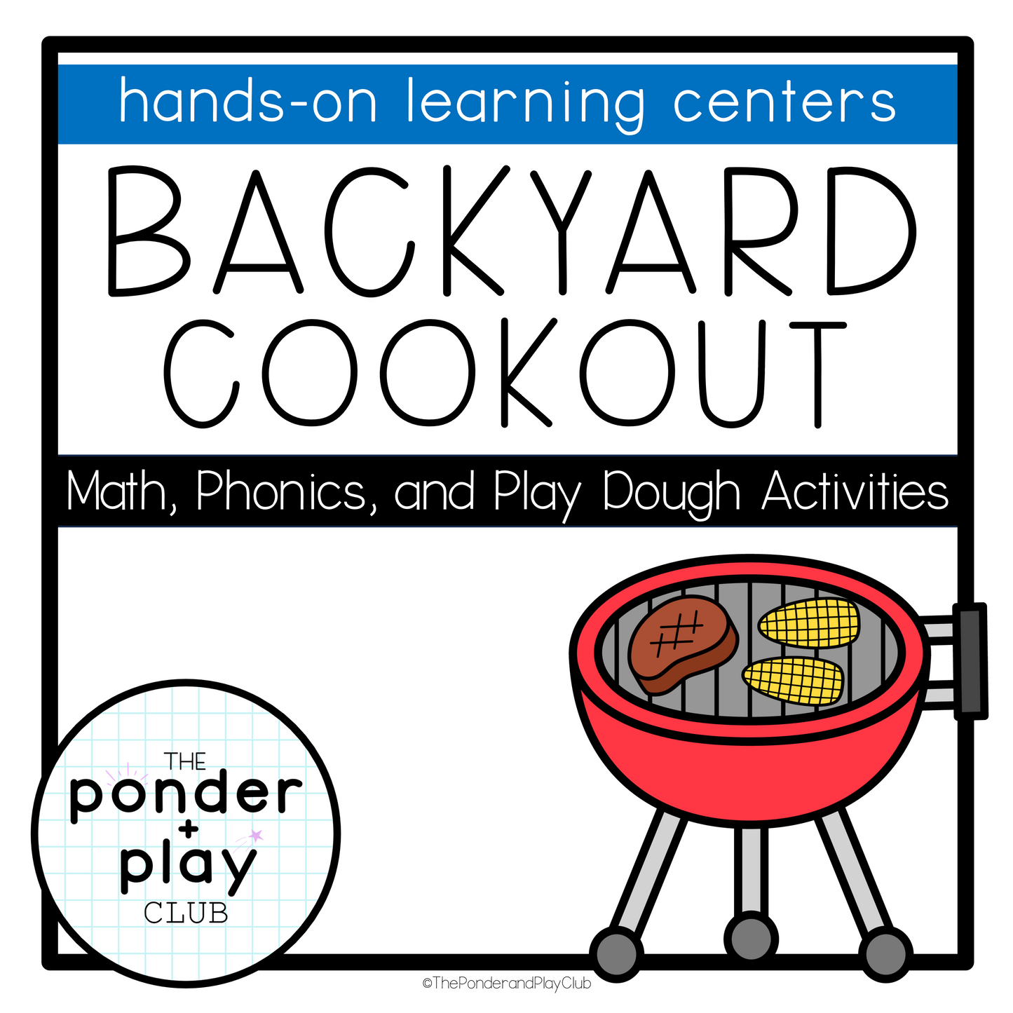 Backyard Cookout Activity Bundle