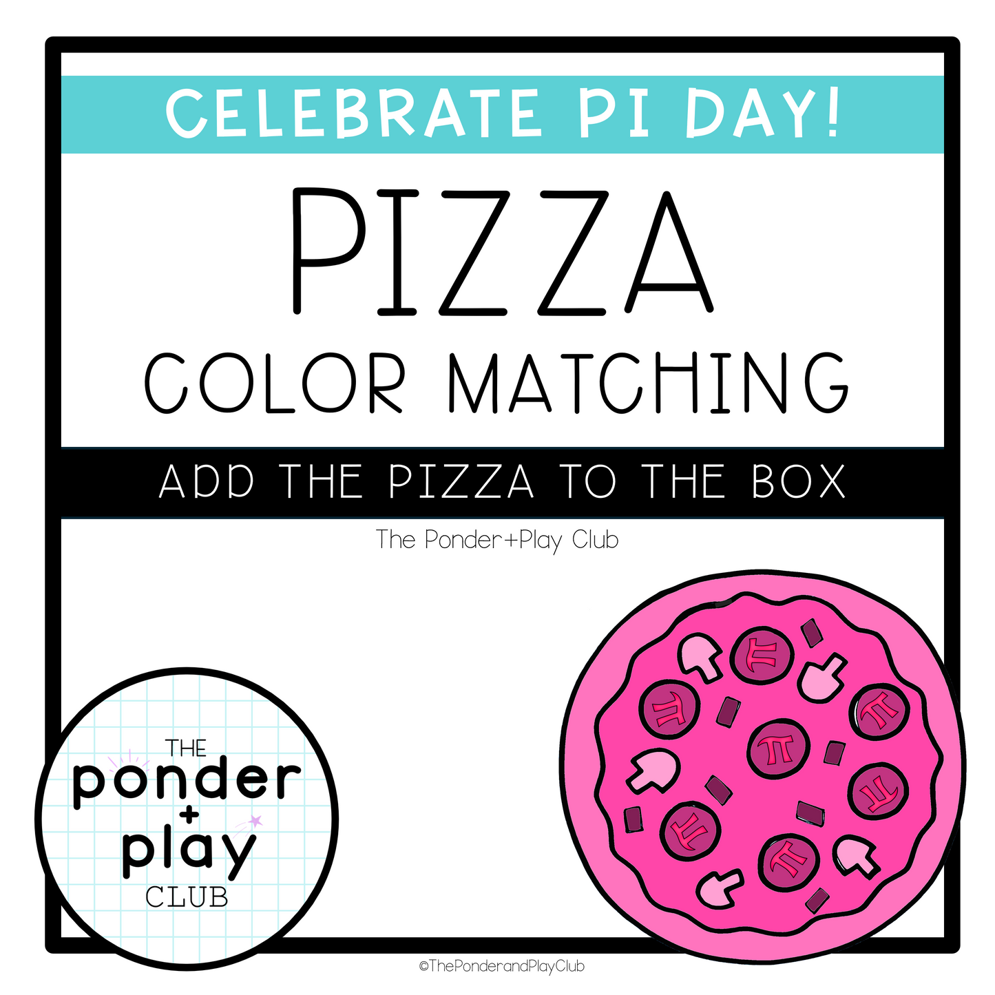 Pizza Themed Color Matching Game
