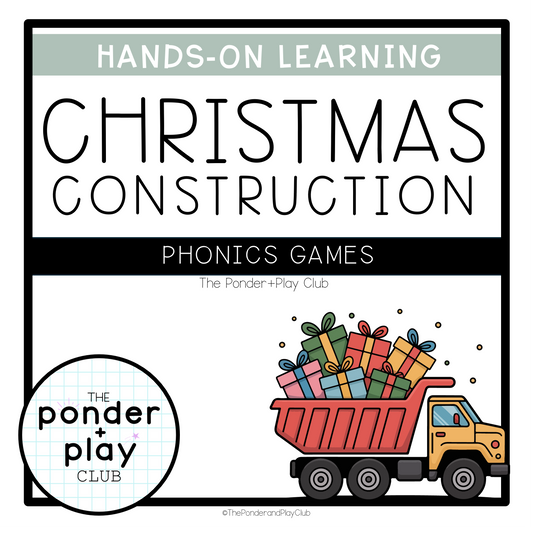 Christmas Construction: Phonics Games