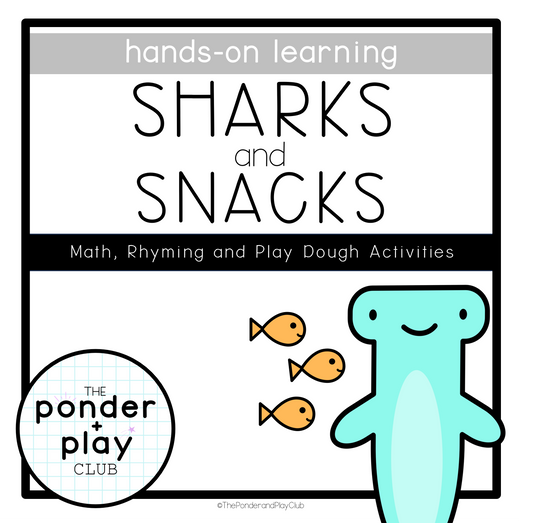 Sharks+Snacks Activity Bundle
