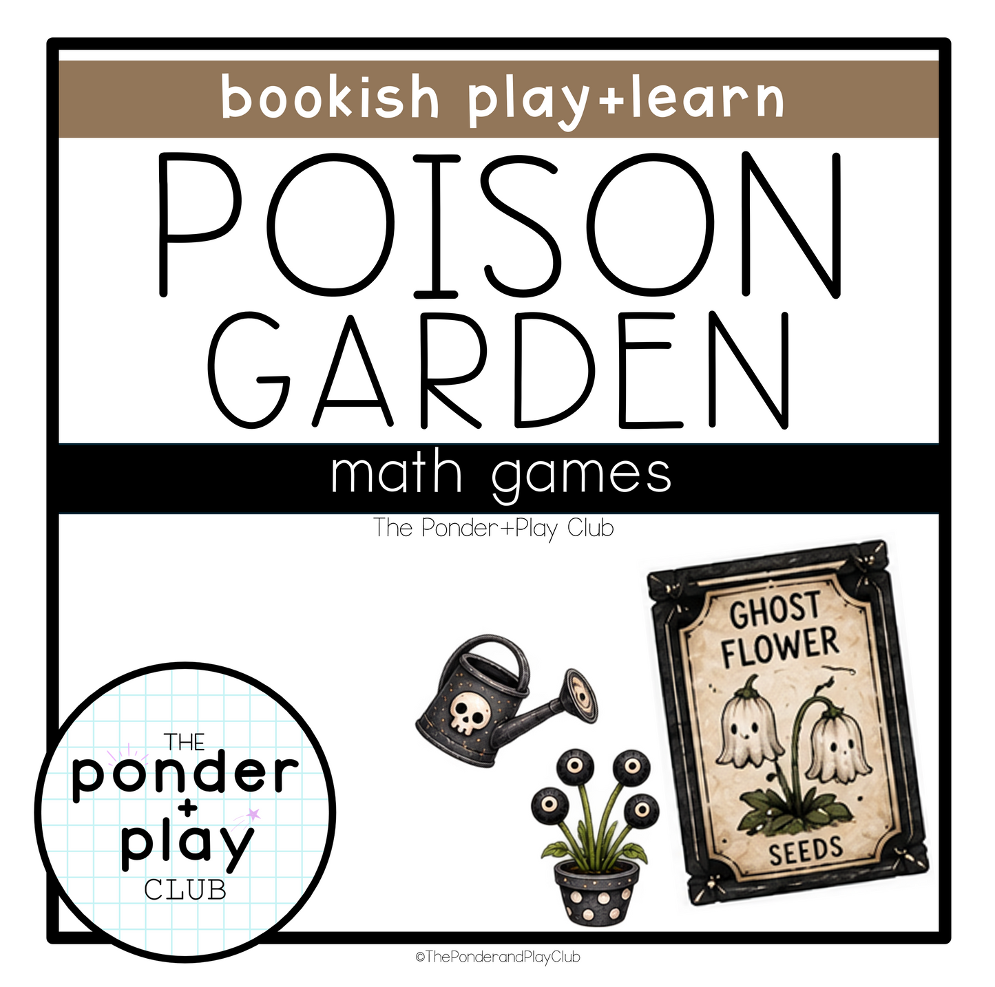 Poison Garden STEM printable bundle