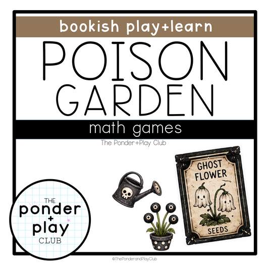 Poison Garden STEM printable bundle