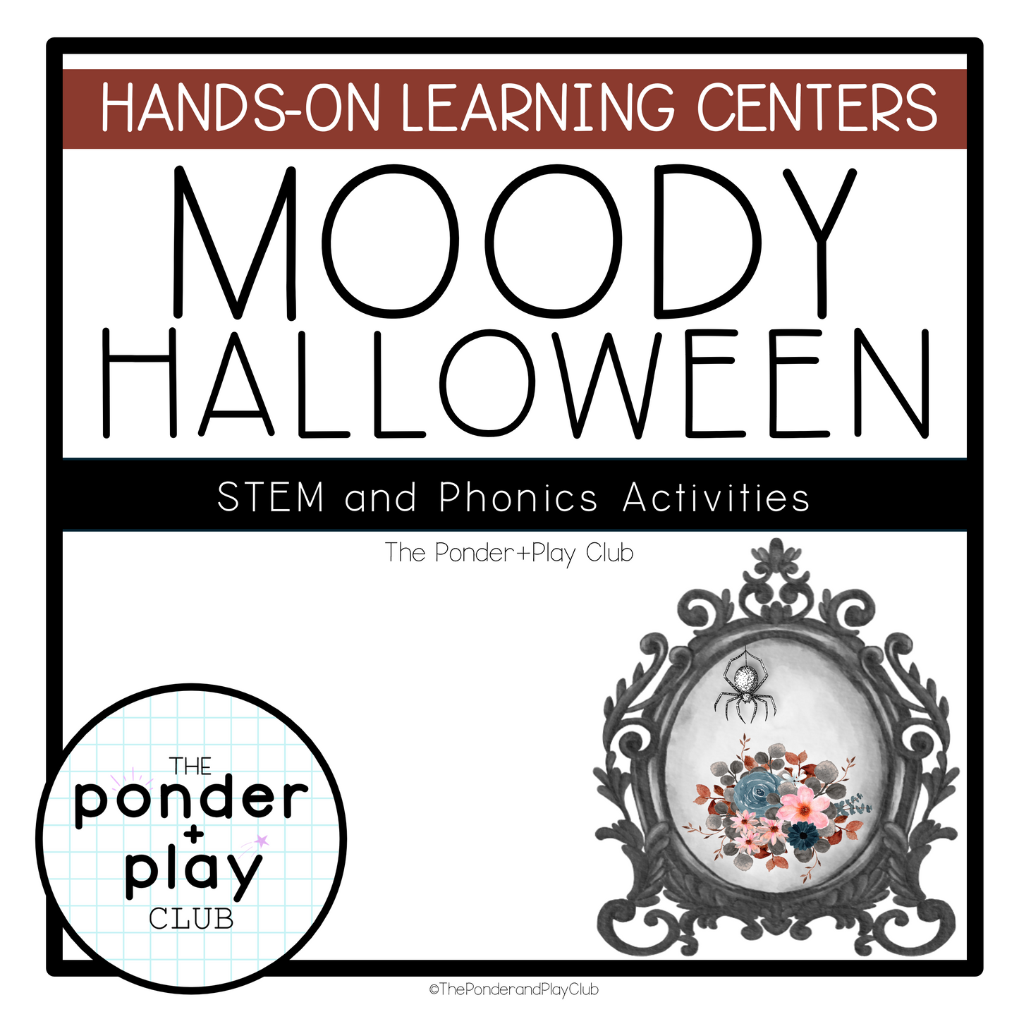 Moody Halloween Phonics and STEM Bundle