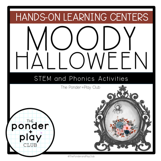 Moody Halloween Phonics and STEM Bundle