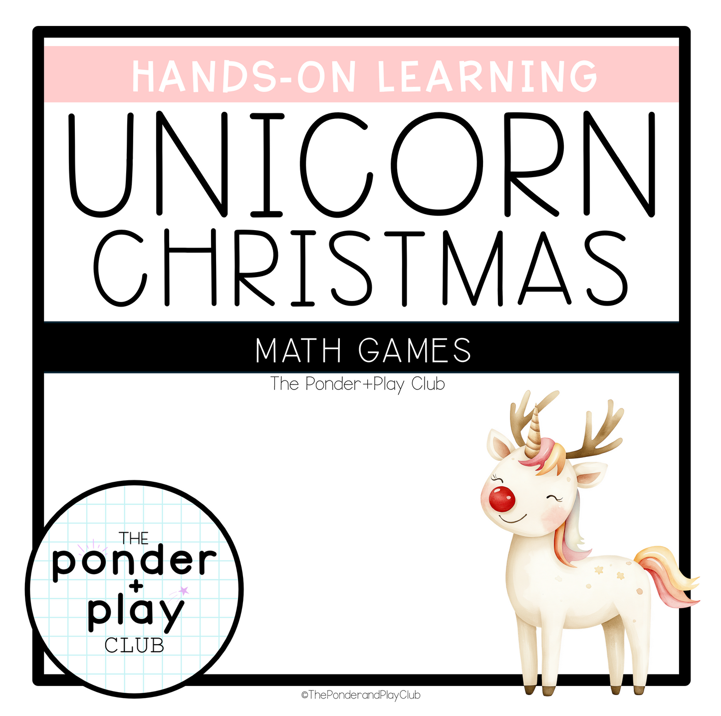 Unicorn Christmas:Math Games
