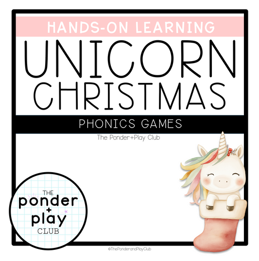 Unicorn Christmas-Phonics