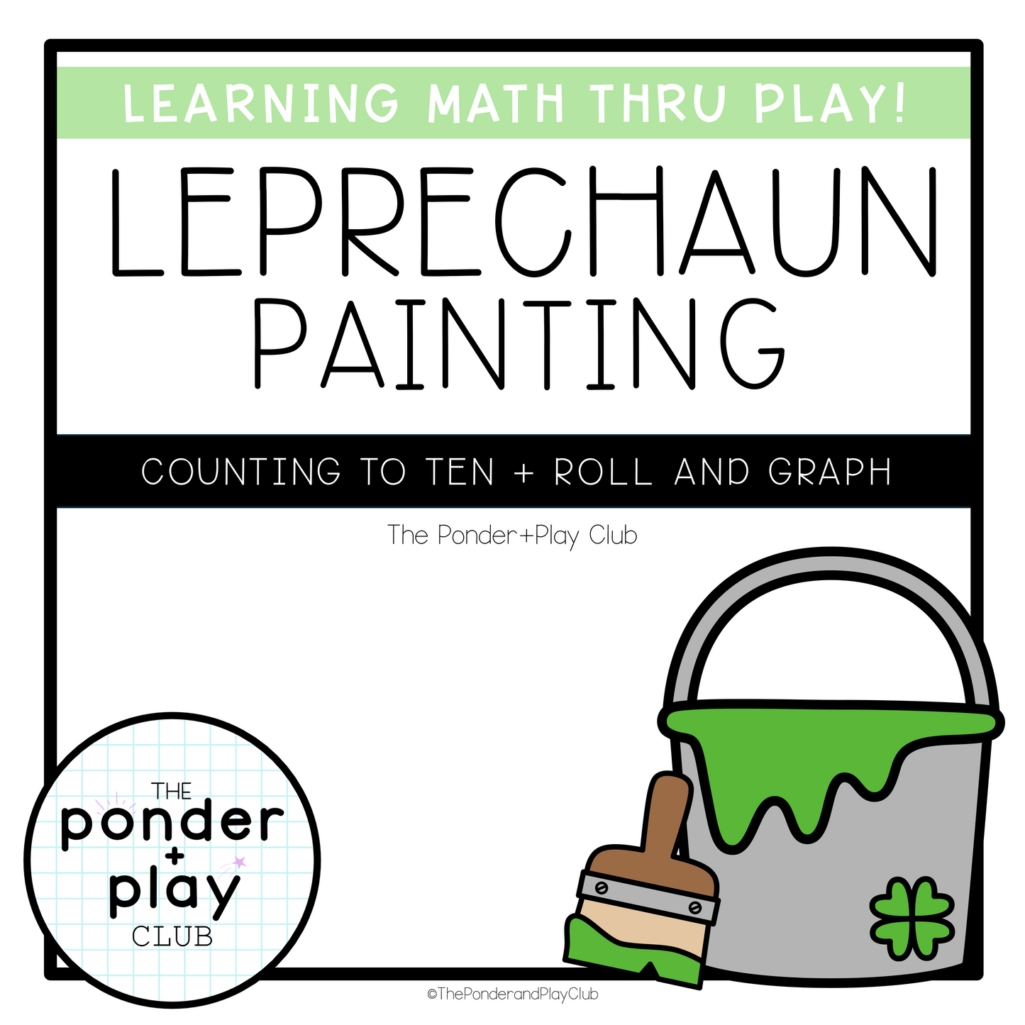 Leprechaun Painting (counting+graphing)