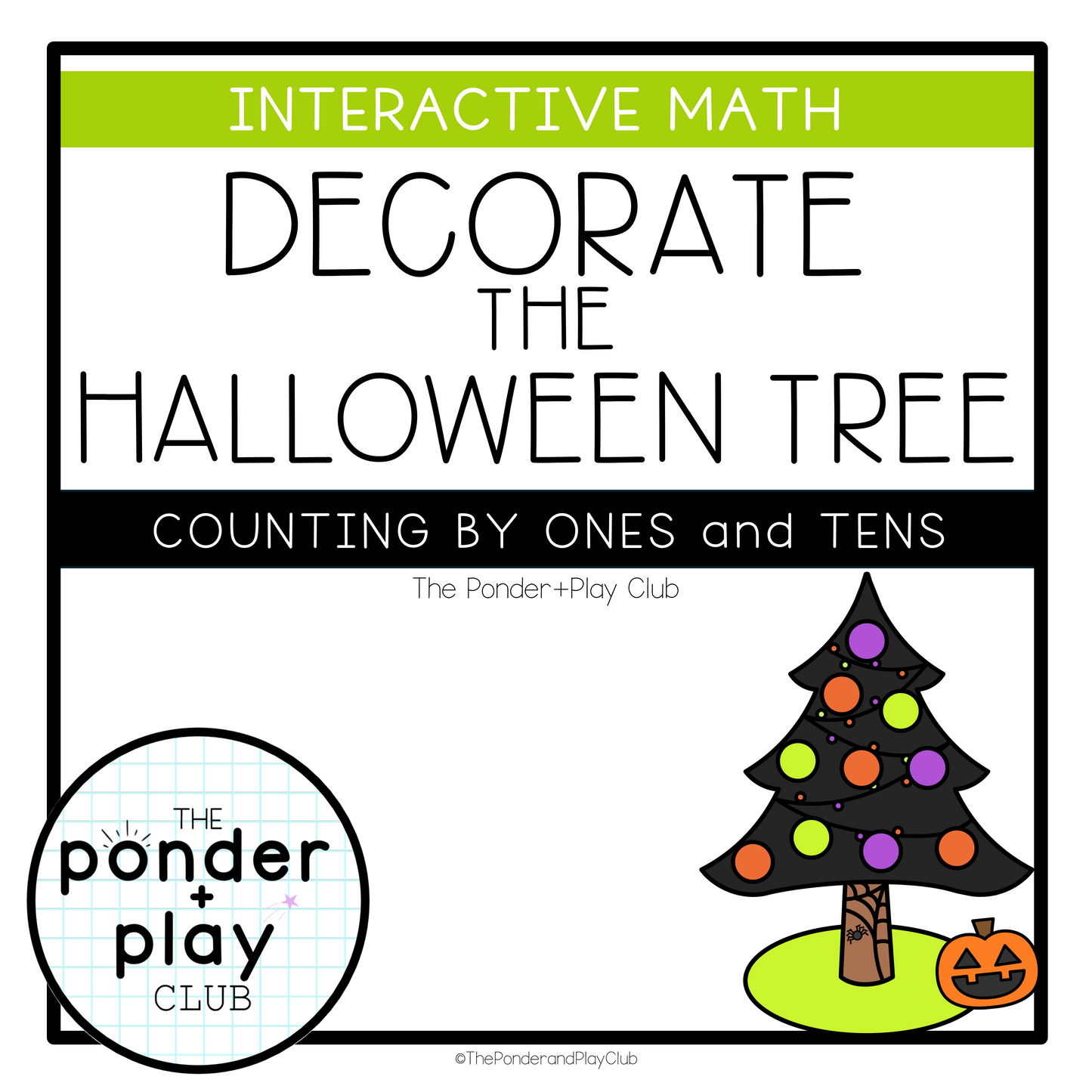Decorate the Halloween Tree counting games